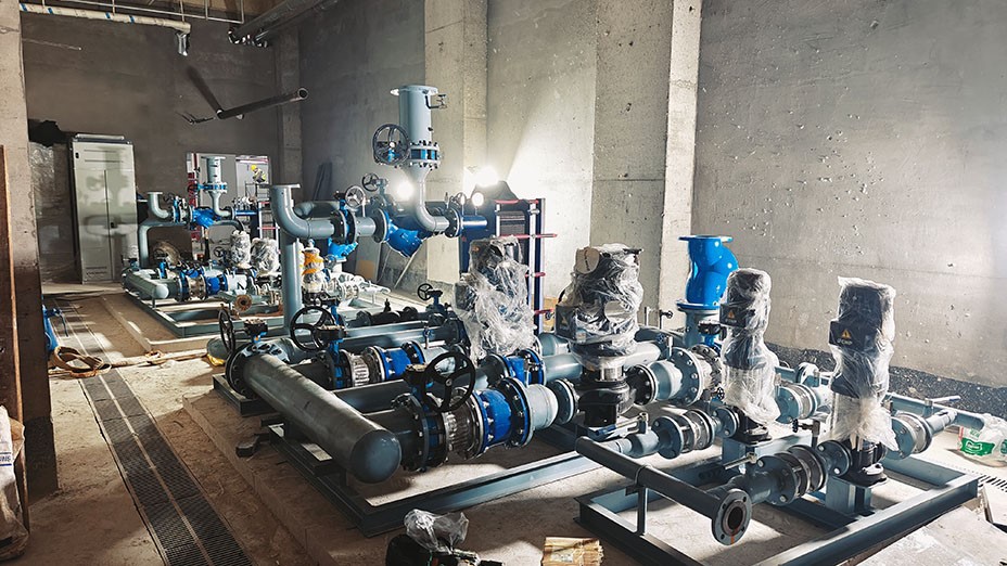 Heat exchange equipment installation Heat exchange equipment installation